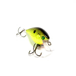 TLC Squarebill Crankbait - Black/Chart - Dives 1-3 Ft