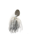 TLC Thumper Bladed Jigs Model #BL107 - White Shad